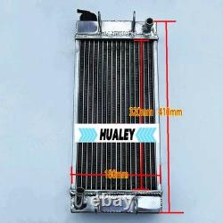 41cm x 18cm Aluminum Radiator FOR Go Kart Iame X30 With Hose Fittings Pump Thermo