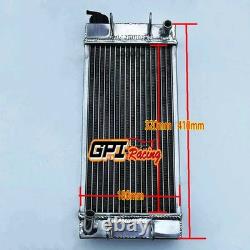 41cm x 18cm Aluminum Radiator FOR Go Kart Iame X30 With Hose Fittings Pump Thermo