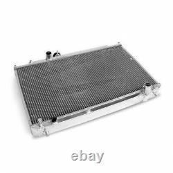 42MM Aluminum Race Radiator Suitable For Toyota Mark II Chaser MK2 JZX100 1JZGTE