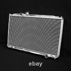 42MM Aluminum Race Radiator Suitable For Toyota Mark II Chaser MK2 JZX100 1JZGTE