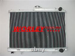 42mm 2Row Alloy aluminum radiator for Nissan skyline R33 R34 RB25DET GTS-T GTR