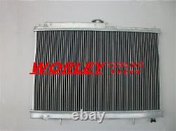 42mm 2Row Alloy aluminum radiator for Nissan skyline R33 R34 RB25DET GTS-T GTR