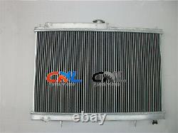 42mm 2Row Alloy aluminum radiator for Nissan skyline R33 R34 RB25DET GTS-T GTR