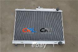 42mm 2Row Alloy aluminum radiator for Nissan skyline R33 R34 RB25DET GTS-T GTR