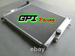 42mm ALUMINIUM RADIATOR RAD & FAN FOR BMW 3 SERIES E36 M3 3.0 3.2 Z3 1992-2000