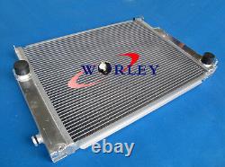 42mm ALUMINIUM RADIATOR RAD & FAN FOR BMW 3 SERIES E36 M3 3.0 3.2 Z3 1992-2000