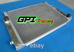 42mm ALUMINIUM RADIATOR RAD & FAN FOR BMW 3 SERIES E36 M3 3.0 3.2 Z3 1992-2000