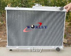 42mm Alloy aluminum radiator for Nissan skyline R33 RB25DET GTS-T