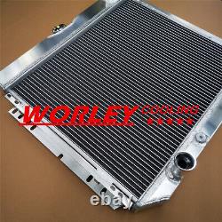 44mm 3 ROW ALUMINUM RACING RADIATOR -1977 FORD MAVERICK 4.1L/5.0L l6/V8 ALLOY