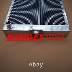 44mm 3 ROW ALUMINUM RACING RADIATOR -1977 FORD MAVERICK 4.1L/5.0L l6/V8 ALLOY