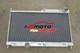 4core Aluminum Radiator For Mazda Rx7 Rx-7 Fd3s 13b 1.3l Mk Iii Fd 1993-2002