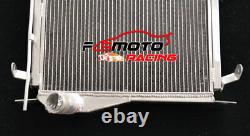 4ROW Aluminum Radiator For Ford model A 3.3L No Coolant Lost 1928-1929 28 29 MT