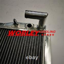 5 Row Aluminum Radiator for MG MGB GT/ROADSTER 1977-1980 1978 1979 5CORE ALLOY