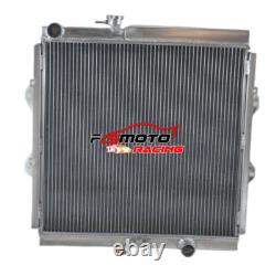 50cm Aluminum Radiator For TOYOTA HILUX KDN165/KDN170 2.5TD 2KDFTV 2001-2005 MT