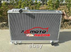 50mm ALLOY RADIATOR FOR TOYOTA SUPRA MK3 SOARER MZ20 7MGTE JZA70 1JZ TURBO 86-92