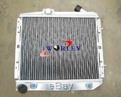 50mm Aluminum Alloy Radiator For Renault 5 Super 5/r5 9/11 Gt Turbo At 1985-1991