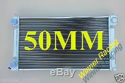 50mm Aluminum Alloy Radiator Vw Golf Mk1/2 Gti/scirocco 1.6 1.8 8v Mt