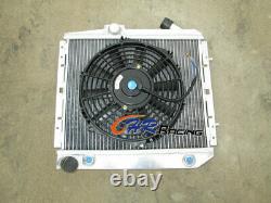 50mm Aluminum Radiator&fan For Renault 5 Super 5/r5 9/11 Gt Turbo At 1985-1991