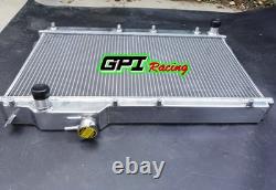 52MM for 1998-2005 Mazda MX-5 NB Roadster Miata MX5 MT Aluminum radiator + Fans