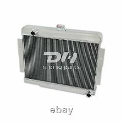 52mm Aluminum Radiator For 1972-1986 Jeep CJ5 CJ7 3.8/4.2/5.0L L6 V8 Conversion