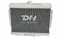 52mm Aluminum Radiator For 1972-1986 Jeep CJ5 CJ7 3.8/4.2/5.0L L6 V8 Conversion