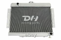 52mm Aluminum Radiator For 1972-1986 Jeep CJ5 CJ7 3.8/4.2/5.0L L6 V8 Conversion