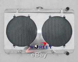 52mm aluminum alloy radiator shroud fan For NISSAN SILVIA S13 CA18DET Turbo