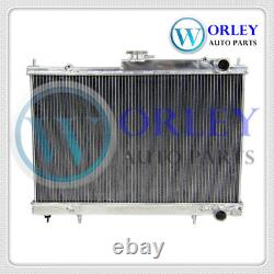 52mm aluminum radiator for Skyline R33 R34 GTR GTST RB25DET Manual