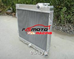 56MM ALLOY RADIATOR +FAN FOR BMW E30 M3/320is 1985-1993 1986 1987 1988 1989 1990