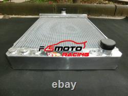 56MM Aluminum Radiator For 1940 1941 Chevy Car STREET ROD 3.5L AT 40 41