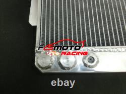 56MM Aluminum Radiator For 1940 1941 Chevy Car STREET ROD 3.5L AT 40 41