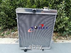 56MM Aluminum radiator FOR TRIUMPH TR4A Manual 1965 1966 1967 66 67 65 ALLOY new
