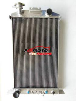 56MM For 1937-1939 1938 Ford CARS With302 5L SB V8 MOTOR AT Aluminum Radiator