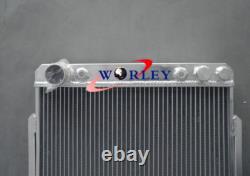 56MM For CHEVY CAR STREET ROD AUTO 1940 1941 40 41 ALLOY ALUMINUM RADIATOR