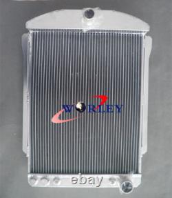 56MM For CHEVY CAR STREET ROD AUTO 1940 1941 40 41 ALLOY ALUMINUM RADIATOR