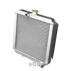 56MM Race Aluminum Radiator fits Land Rover Series 3 4CYL 2A Diesel/Petrol