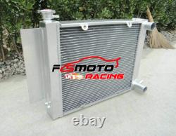 56mm 3 Row Aluminum Radiator For Mazda RX2 RX3 RX4 RX5 S1 S2 with Heater pipe MT