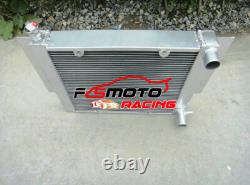 56mm 3 Row Aluminum Radiator For Mazda RX2 RX3 RX4 RX5 S1 S2 with Heater pipe MT