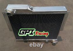 56mm Aluminum Alloy Radiator For Mg Mgb Gt V8 1973-1976 1974 1975 1976