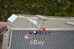 56mm Aluminum Alloy Radiator Mg Mga 1500/1600/1622/de-luxe Mt 1955-1962 61 60