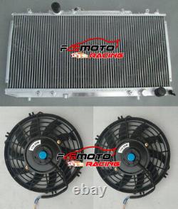 56mm Aluminum Radiator+Fan For TOYOTA Celica GT4 ST185 3S-GTE 3SGTE 1990-1994 MT