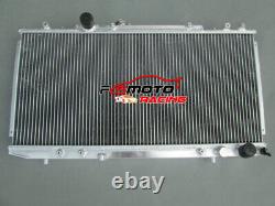 56mm Aluminum Radiator+Fan For TOYOTA Celica GT4 ST185 3S-GTE 3SGTE 1990-1994 MT