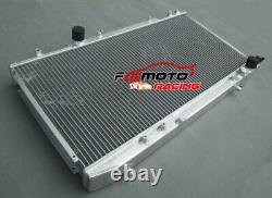 56mm Aluminum Radiator+Fan For TOYOTA Celica GT4 ST185 3S-GTE 3SGTE 1990-1994 MT