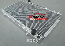 56mm Aluminum Radiator+Fan For TOYOTA Celica GT4 ST185 3S-GTE 3SGTE 1990-1994 MT