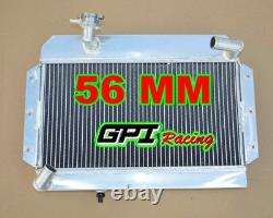 56mm Aluminum Radiator For MG MGA 1500/1600/1622/DE-LUXE 1955-1962 57 60 61 MT