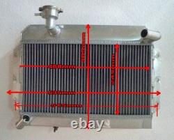 56mm Aluminum Radiator For MG MGA 1500/1600/1622/DE-LUXE 1955-1962 57 60 61 MT
