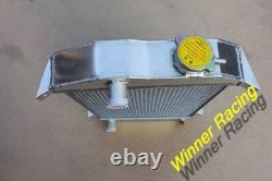 56mm Core For 1961-1965 Triumph TR4 MT Aluminum Alloy Radiator