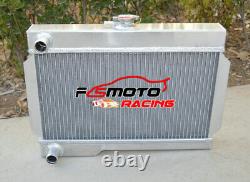 56mm FOR 1962-1974 Rover MG MGB GT NIB Coupe 1.8L MT Aluminum Radiator & FANS