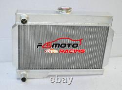 56mm FOR 1962-1974 Rover MG MGB GT NIB Coupe 1.8L MT Aluminum Radiator & FANS