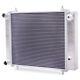 60mm Twin Core Alloy Radiator Rad For Land Rover Discovery Defender 200 300 Tdi